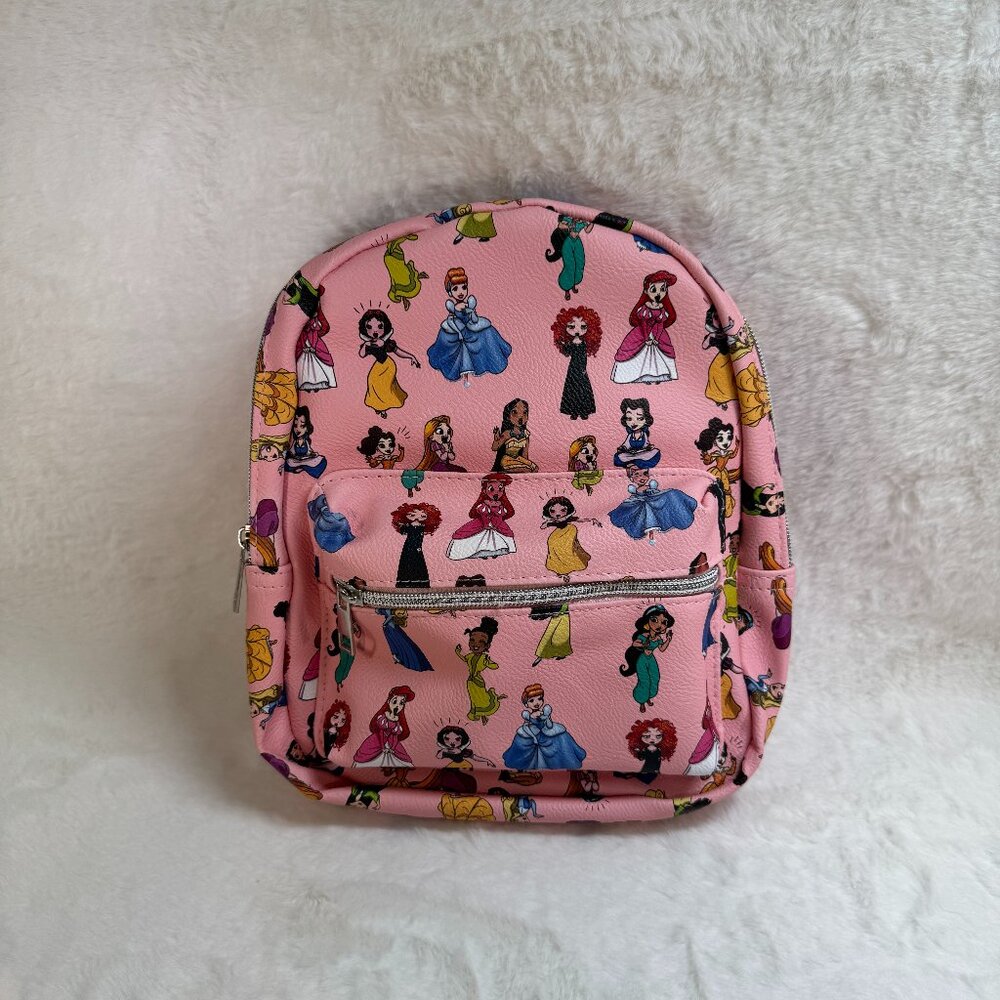 Disney Princess Mini Backpack AOP NWT